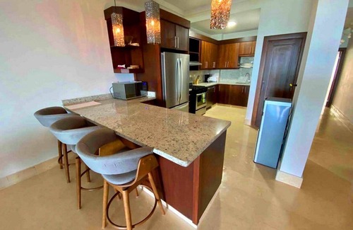 Sosua Apartment | Ground-floor beachfront condo with sea views, 3BD/3BTH, quiet&secure