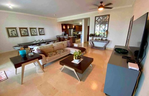 Sosua Apartment | Ground-floor beachfront condo with sea views, 3BD/3BTH, quiet&secure