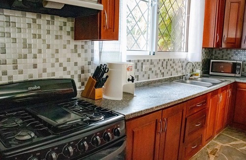 Sosua Villa | Guest-friendly 2BD villa, private pool/garden, TV/Netflix/WiFi, steps from beach