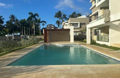 La Iglesia Apartment | Luxury 2 Bedroom Apartment, 1 Min Walk to Punta Popy Beach, Pool, AC, Fast WiFi, Las Terrenas