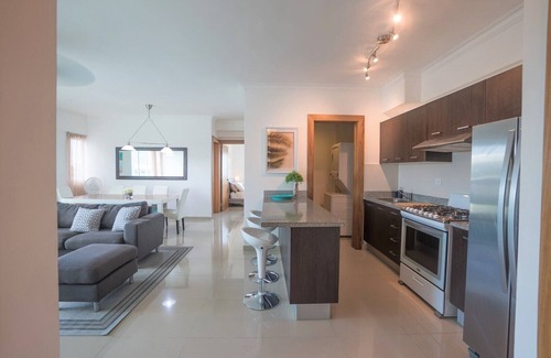 Downtown Santo Domingo Apartment | Luxury Santo Domingo City Center Apartment + Free Parking and Gym✔️