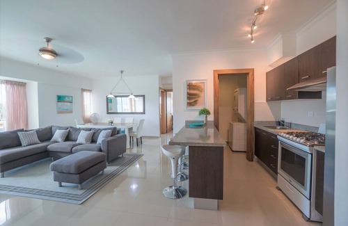 Downtown Santo Domingo Apartment | Luxury Santo Domingo City Center Apartment + Free Parking and Gym✔️
