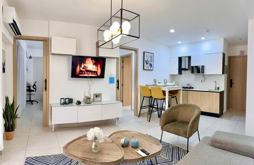 Viejo Arroyo Hondo Apartment | Newly 1 bedroom apartment by Galeria 360/1 bdr, gym and roof top pool