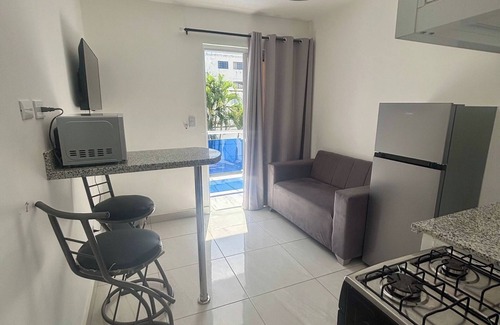 El Batey Apartment | Renovated condo with balcony in the heart of Sosua