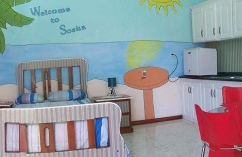 La Esplanada Apartment | Studio in central Sosua, pool/Wi-Fi/cable TV, guest-friendly