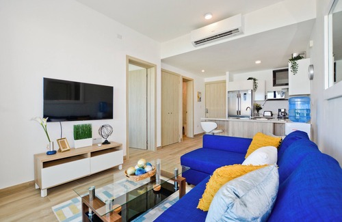 Punta Cana Condo | The Beach at City Place - Cozy 1 Bedroom, 2 bath, 2nd level Condo with elevator