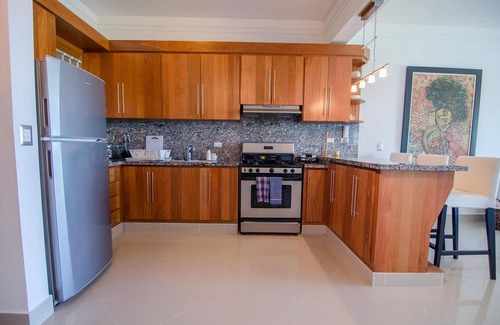 Cabarete Apartment | Top-floor beachfront condo with great sea views, central location