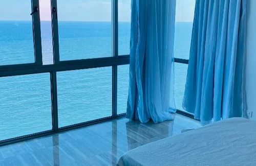 San Geronimo Apartment | Vista al mar Habitación Privada Coral en Malecon Santo Domingo 1-829-343-1001
