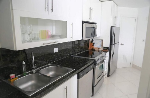 Cabarete Apartment | 1BD sea-views condo on sandy beach, in secure resort with pool!