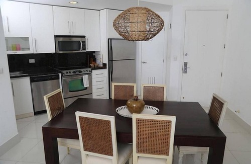 Cabarete Apartment | 1BD sea-views condo on sandy beach, in secure resort with pool!