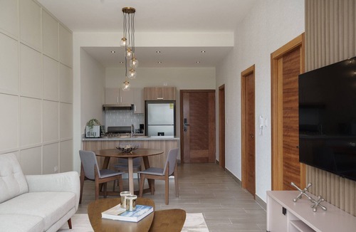 Santo Domingo Oeste Condo | 1BR*King|Plaza Paseo 27+Rooftop| Yellowkey