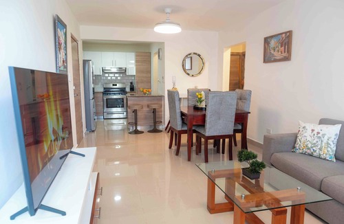 Santiago de los Caballeros Apartment | 2 Air conditioned rooms at Baia Residences in Santiago