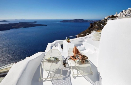 Imerovigli Villa | 2 Bedroom Villa, Volcano View, Outdoor Heated Jacuzzi