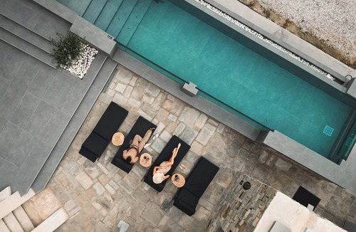 Paradise Apartment | 2 Bedroom Villa with Private Glass Pool & Shared Infinity Pool, Gym, Pool Bar