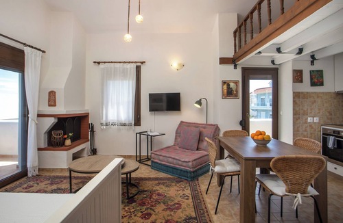 Ialyssos Apartment | 2 room apartment ARES for 2-4 pers. in villa Mylos - great sea views in Ialysos