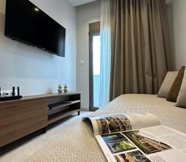 Archangelos Apartment | 2BR Apartment for 5 in Archangelos Rhodes with Parking - Equus Sky