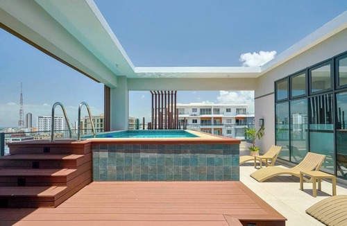 Evaristo Morales Apartment | ®{2BR | Urban~Oasis} DowntownSD +Pool+Gym+Balcony