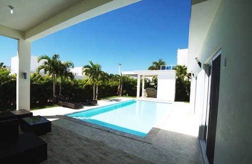 Sosua Villa | 3BD villa with private pool in beachfront resort. Tennis/basket/waterpark/gym!
