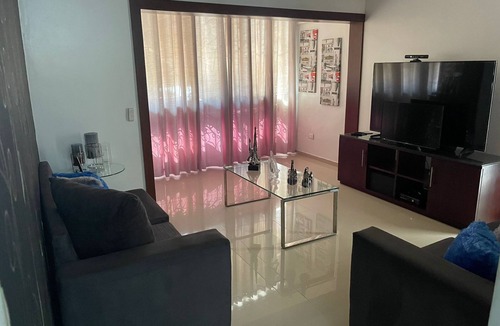 Gregorio Luperon Apartment | 3Bdr (w/AC) 2 baths 3 Pools WiFi, Gym in Santiago