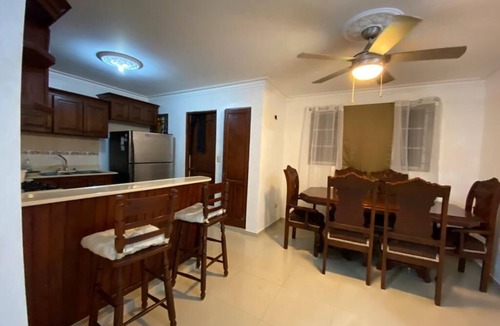Villa Mella Apartment | 4DR cute New Huge Modern❤️3 bedr pool Good transp