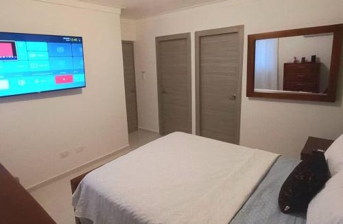 Santiago Province Apartment | 7F apartamento 3hab piscina ascensor y area social