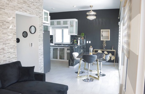 Urbanizacion Tavarez Villa | A modern 2-bedroom villa with pool and lounge area