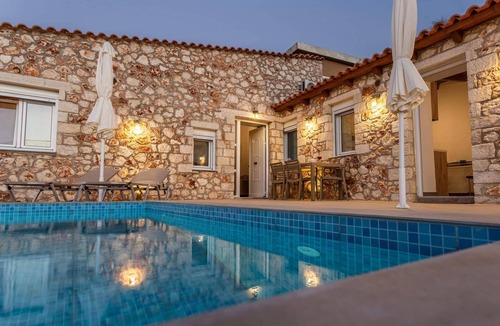 Kolymvari Villa | A modern stone villa offering unique traditional experience