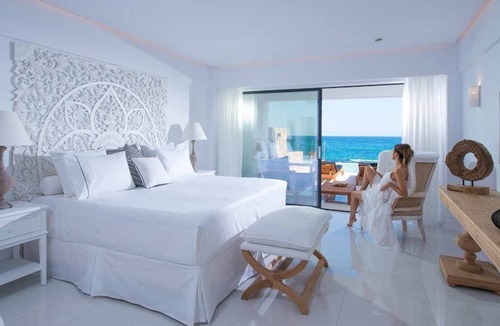 Old Hersonissos House | Abaton Island Deep Blu Deluxe Double Sea View BB
