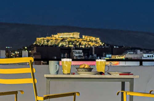 Athens City Centre Apartment | Acropolis Magical View Suite, Metro Kerameikos