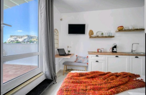 Plaka Apartment | Acropolis stunning view Penthouse in Plaka for 2!