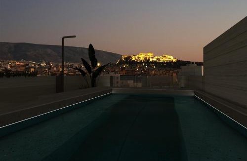 Athens City Centre Apartment | "AcroPool" Penthouse with Private Pool & Acropolis View
