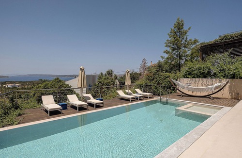 Kokkinon Khorion Villa | Adeste Seaview Villa III-Pool, Hot Tub,900m to sea
