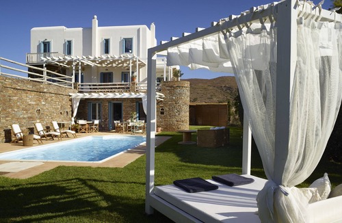 Kato Fellos Villa | Aegean wonder: Villa Phivi, 5 bedrooms, private pool, Andros, Greece
