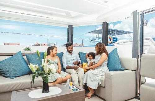 Eden Island Boat Rental | Akula Catamaran - N4 Charters Seychelles