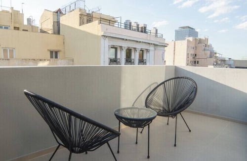 Piraeus Apartment | AKVA Deluxe Studio w Terrace. Your Peaceful Escape