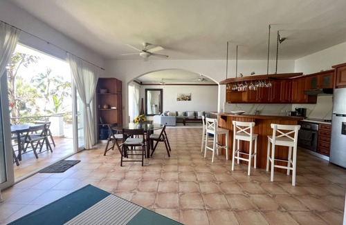 Cabarete Apartment | All-inclusive 3bd beachfront central condo with sea views!