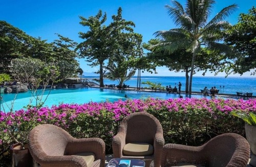 Arue Apartment | All the comfort, superb view, direct access to the beach, in a 4 * resort