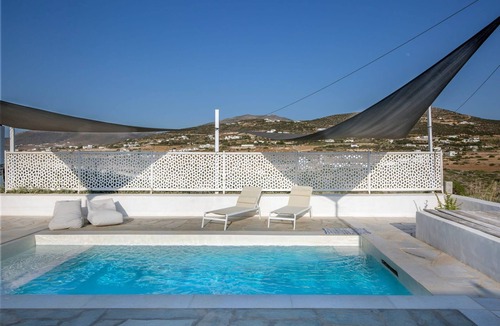 Nea Cryssi Akti Villa | Alluring Paros Villa | Villa Kron | 2 BDR | Breathtaking Sea Views