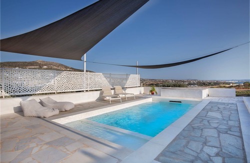 Nea Cryssi Akti Villa | Alluring Paros Villa | Villa Kron | 2 BDR | Breathtaking Sea Views
