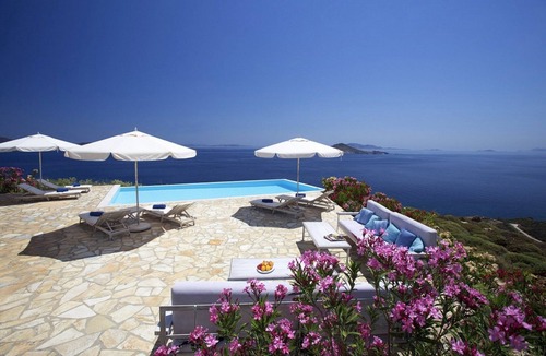 Patmos Villa | Alluring Patmos Villa | Villa Heracles’ Rest | 5 Bedrooms | Scenic Verandas |.