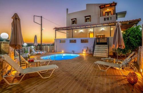 Dafni Villa | Amalia Villa with Private Pool