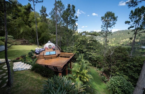 Jarabacoa Ski Chalet | Amazing glamping experience,Quintas del Bosque Jarabacoa! Stunning Views!