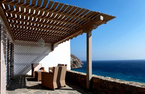 Elia Villa | Amazing view Mykonian Villa with 5 bedrooms and pool