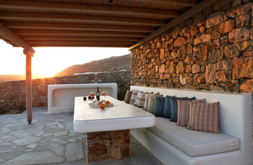 Elia Villa | Amazing view Mykonian Villa with 5 bedrooms and pool
