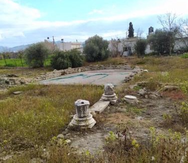Gortyna Apartment | Ancient Gortyna Home -Basilica & Mosaic View
