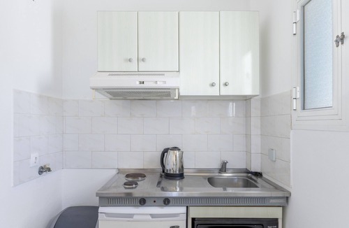 Ios Town Apartment | Apartment '7 Studio' with Sea View, Wi-Fi and Air Conditioning