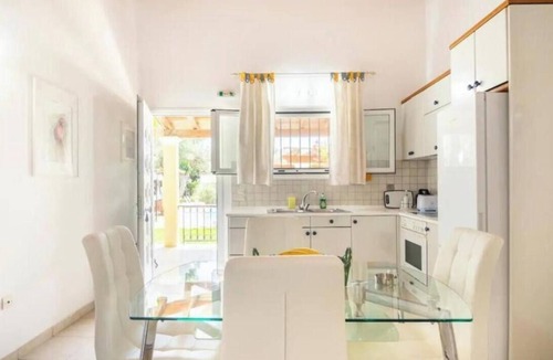 Ag. Georgios Apartment | Apartment 'Kassandra Two-Bedroom Bungalow Pool' with Shared Pool, Wi-Fi and Air Conditioning