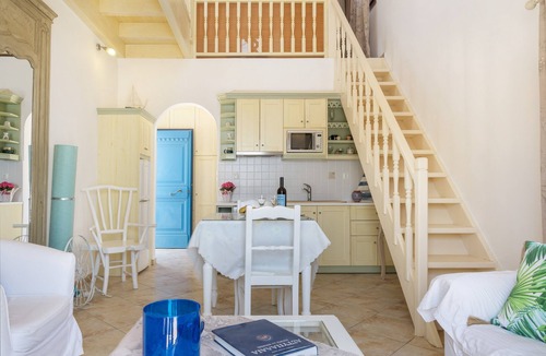 Astypalaia House | Apartment 'Split Level with Sea View' with Sea View, Wi-Fi and Air Conditioning