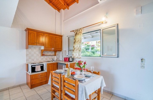 Arillas Apartment | Apartment 'Standard Family 16' with Shared Pool, Wi-Fi and Air Conditioning