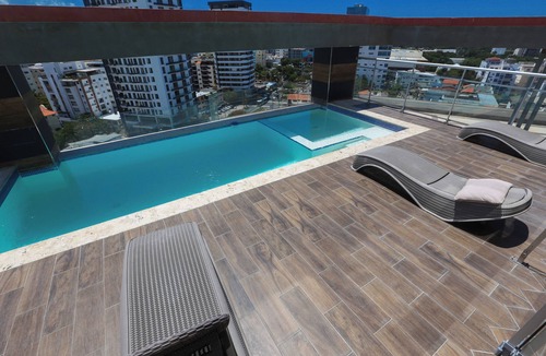Santo Domingo Apartment | Apt. with swimming pool near Downtown Mall, Torre El Mario III Apt. 5E